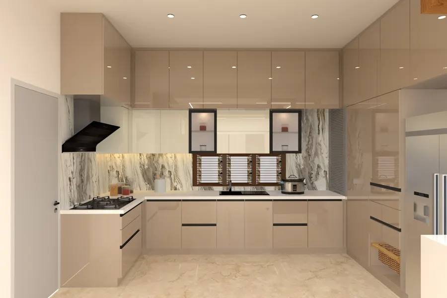 A Image of U Shape Kitchen