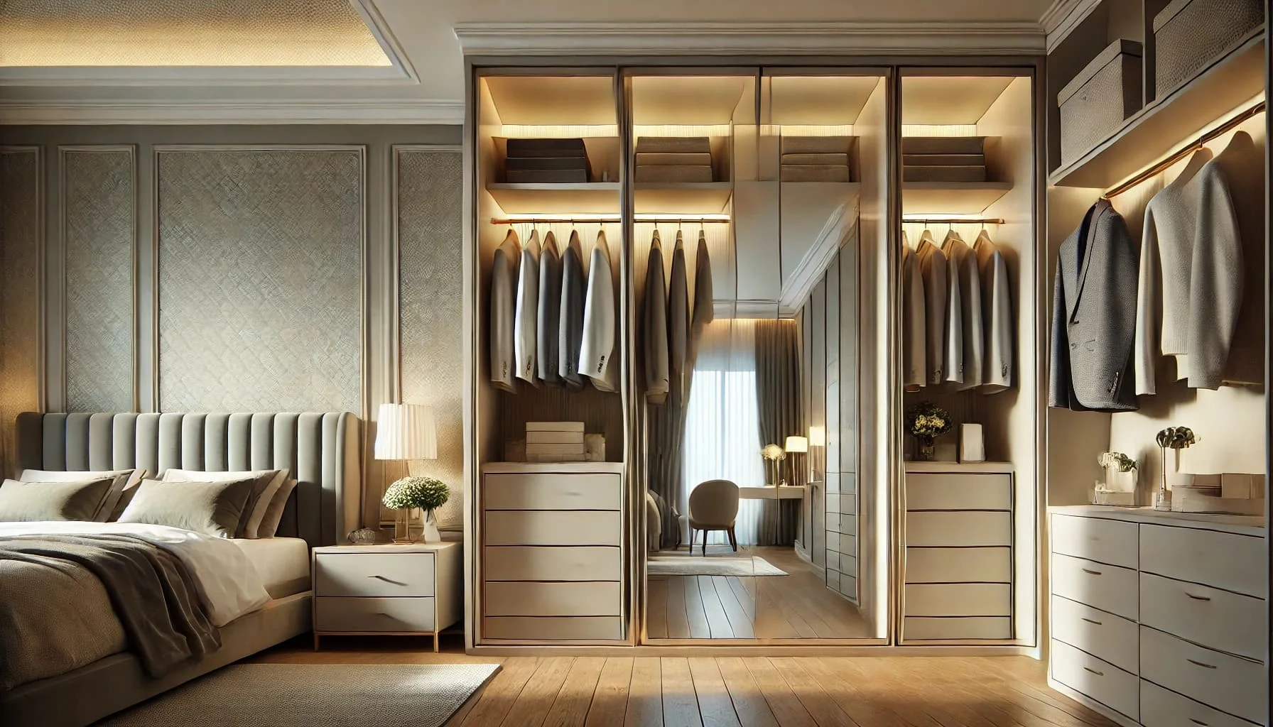 A Image of L-Shaped Wardrobe