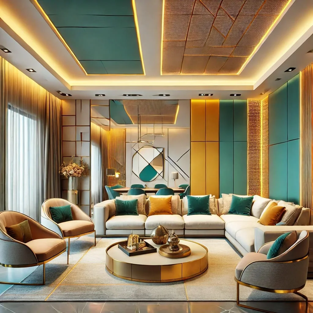 Image of Cushion & Fabric Panelling